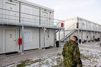 Canada's troops in Latvia.
