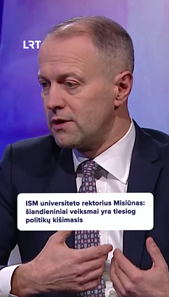 Dalius Misiūnas: šiandieniniai veiksmai yra tiesiog politinis kišimasis