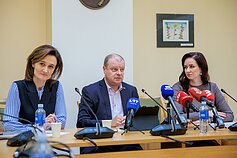 Viktorija Čmilytė-Nielsen, Saulius Skvernelis, Inga Ruginienė