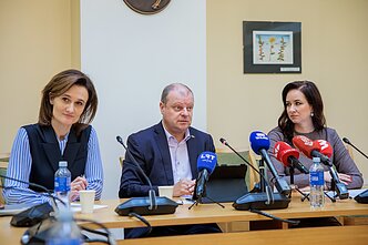 Viktorija Čmilytė-Nielsen, Saulius Skvernelis, Inga Ruginienė