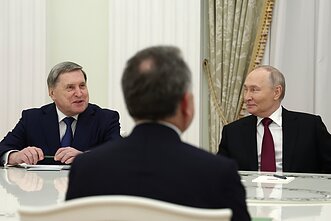 Vladimiras Putinas susitinka su JAV derybininkais