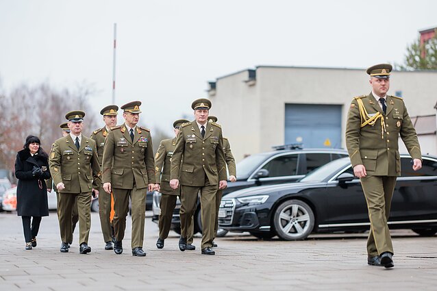 Farewell ceremony in Vilnius for the Belgian soldier killed during training