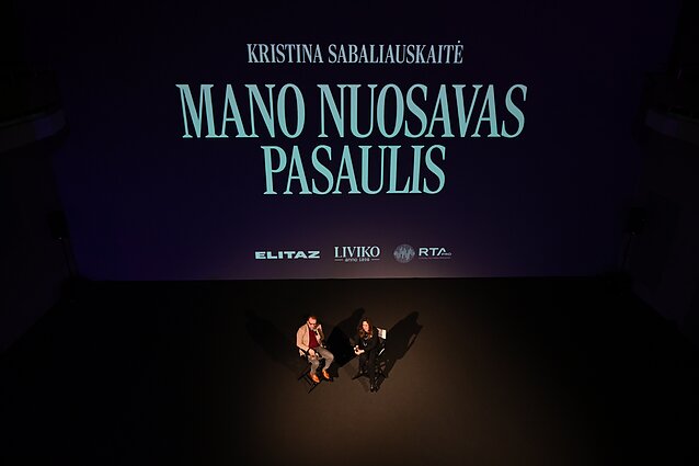 Dokumentinio filmo „Kristina Sabaliauskaitė. Mano nuosavas pasaulis“ pristatymas Dokumentinio filmo „Kristina Sabaliauskaitė. Mano nuosavas pasaulis“ pristatymas
