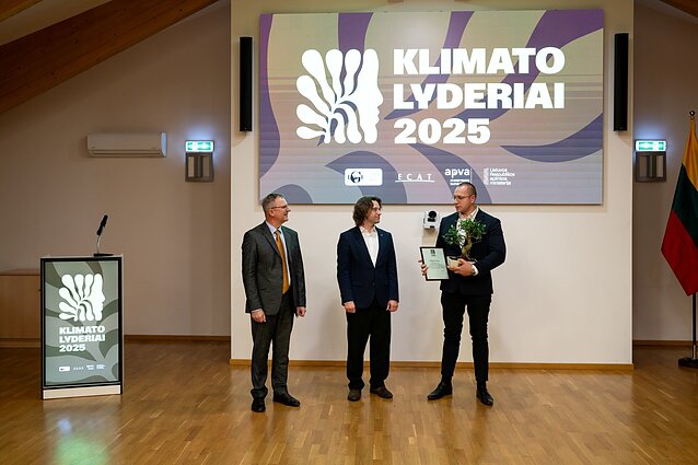 Apdovanojimai „Klimato lyderiai“ Apdovanojimai „Klimato lyderiai“
