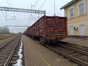 Kėdainių rajone nuo bėgių nuriedėjo tušti krovininiai vagonai, diversijos versija atmesta Kėdainių rajone nuo bėgių nuriedėjo tušti krovininiai vagonai, diversijos versija atmesta