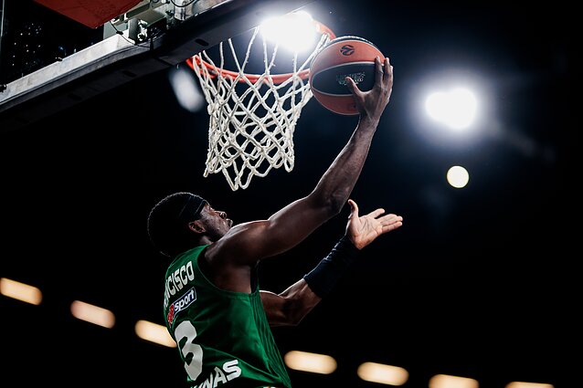 Sylvainas Francisco. Eurolyga: Kauno „Žalgiris“ – Tel Avivo „Maccabi“ Sylvainas Francisco. Eurolyga: Kauno „Žalgiris“ – Tel Avivo „Maccabi“
