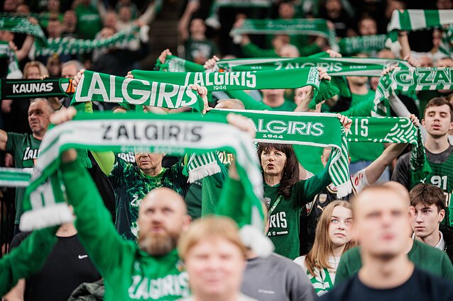 Kauno „Žalgirio“ sirgaliai Kauno „Žalgirio“ sirgaliai
