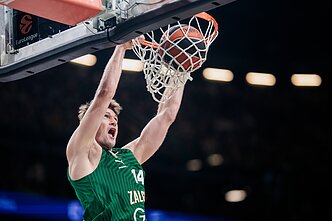 Dustinas Sleva. Eurolyga: Kauno „Žalgiris“ – Tel Avivo „Maccabi“ Dustinas Sleva. Eurolyga: Kauno „Žalgiris“ – Tel Avivo „Maccabi“