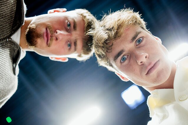 Vilius Gaubas ir Edas Butvilas