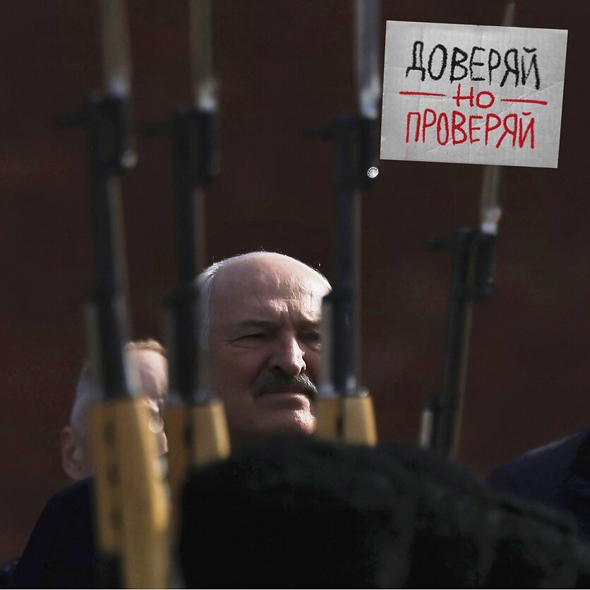 Фото Reuters, через AP, Александр Лукашенко
