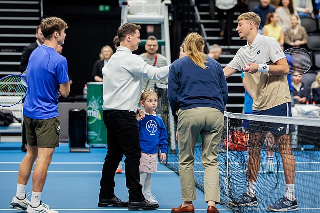 Lietuvos teniso derbis: Vilius Gaubas – Edas Butvilas