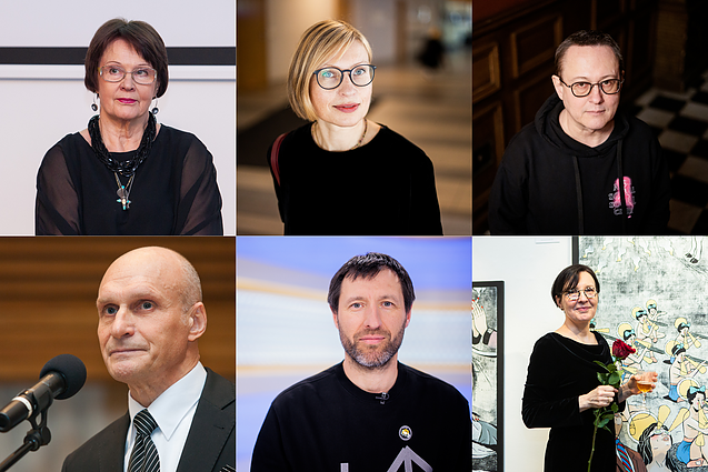 Giedrė Marija Žebriūnienė, Marija Drėmaitė, Gintaras Grajauskas, Albinas Kėleris, Ignas Miškinis, Laisvydė Šalčiūtė