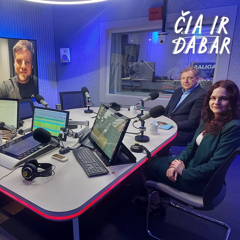 G. Čiužaitės nuotr., Laida „Čia ir dabar“