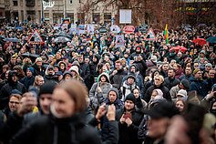 Protestas „Šalin rankas“