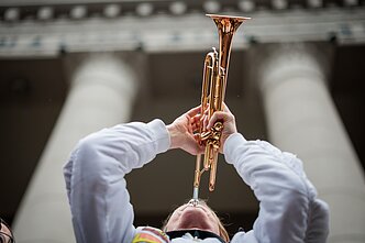 Hands Off protest