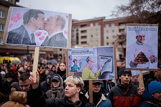 Protestas „Šalin rankas“