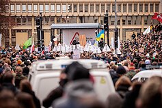 Protestas „Šalin rankas“