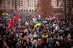Protestas „Šalin rankas“