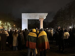 Protestas Klaipėdoje
