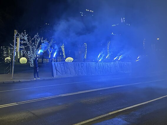 Protestas Klaipėdoje