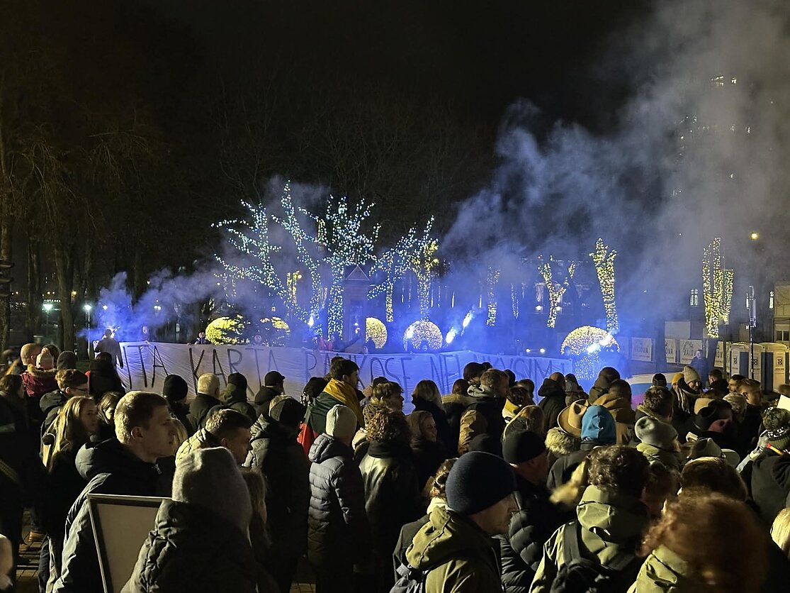 Protestas Klaipėdoje