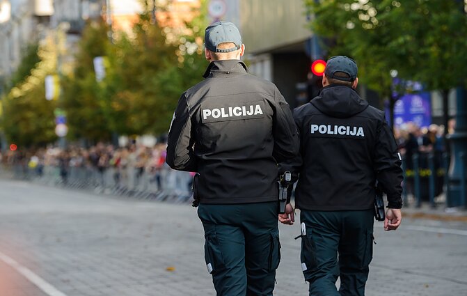 Policininkai