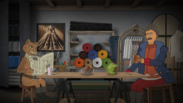 Zarasų herbas, pasakojimas apie skraidančius gyvūnus ir Gustavo saldžios bulvytės