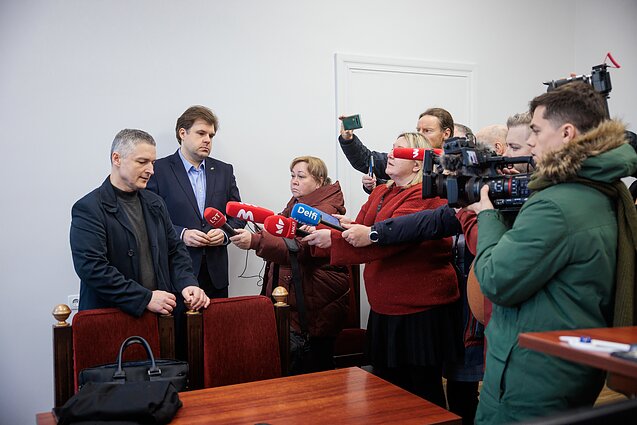 Kristijonas Bartoševičius atvyko į teismo posėdį Kristijonas Bartoševičius atvyko į teismo posėdį