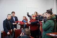 Kristijonas Bartoševičius atvyko į teismo posėdį Kristijonas Bartoševičius atvyko į teismo posėdį