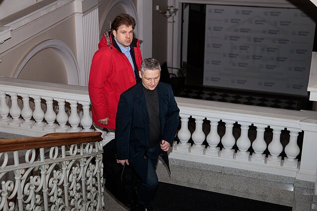 Kristijonas Bartoševičius atvyko į teismo posėdį Kristijonas Bartoševičius atvyko į teismo posėdį