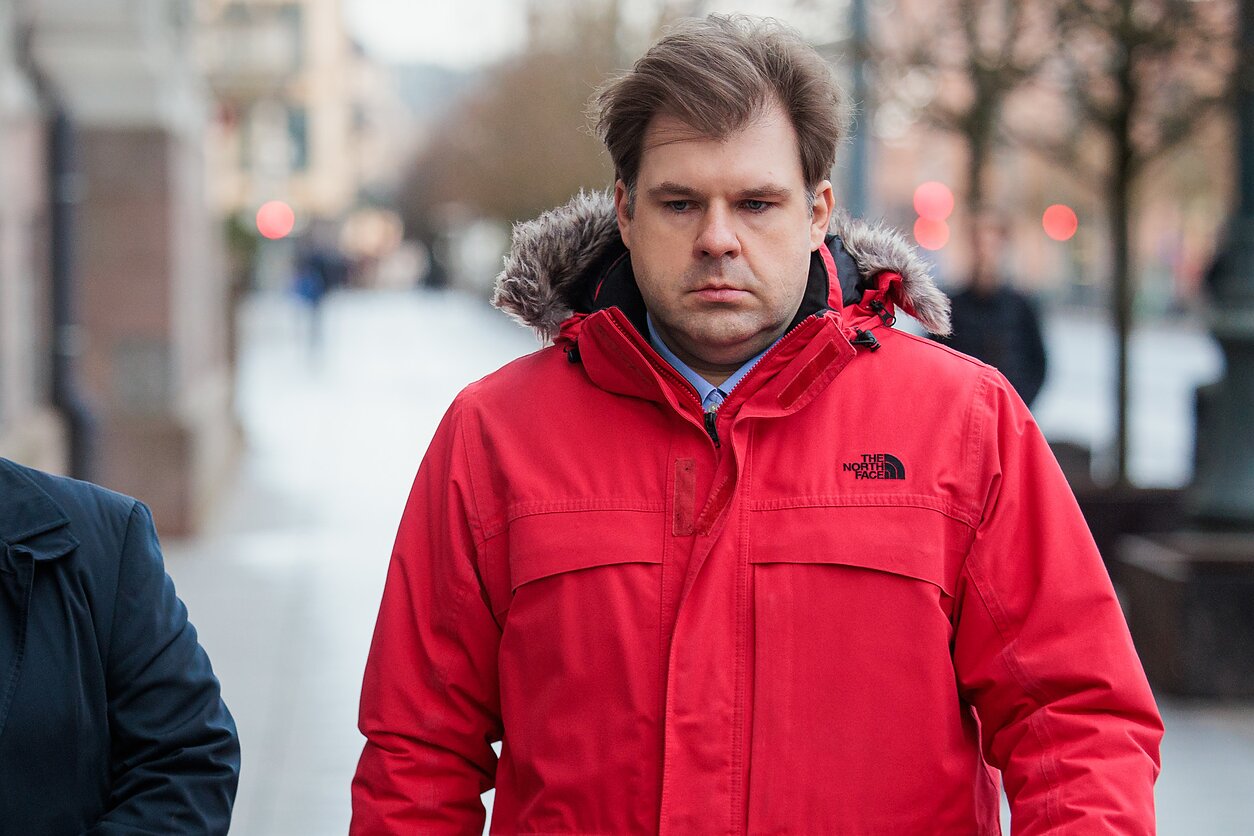 Kristijonas Bartoševičius atvyko į teismo posėdį