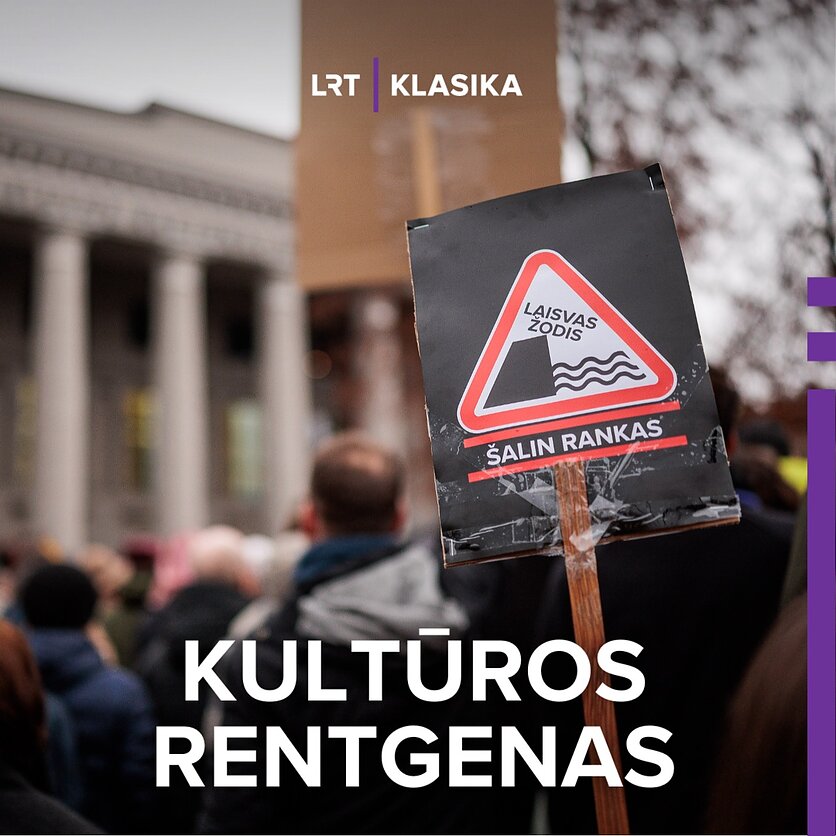 E. Blažio / LRT nuotr., Protestas „Šalin rankas“