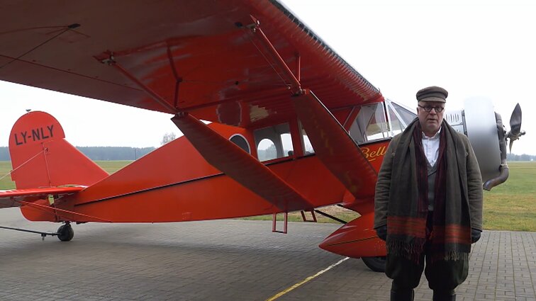 Naujam gyvenimui legendinį lėktuvą „Bellanca“ prikėlęs Paksas: noriu tikėt, kad jį pagydėm