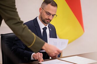 Krašto apsaugos ministerijoje pasirašyta sutartis dėl tankų „Leopard“ techninės parengties