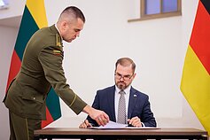 Krašto apsaugos ministerijoje pasirašyta sutartis dėl tankų „Leopard“ techninės parengties