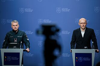 Spaudos konferenciją apie situaciją Vilniaus oro uoste Spaudos konferenciją apie situaciją Vilniaus oro uoste