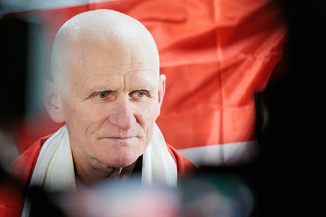 Освобождение Алеся Беляцкого из тюрьмы