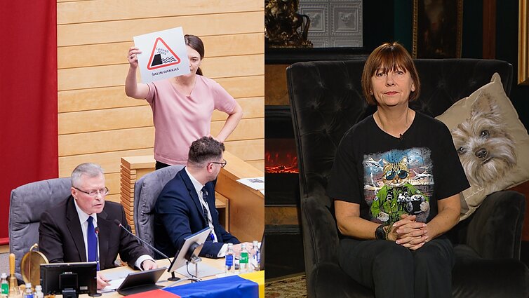 Farsas Seime, svarstant LRT pataisas: nuo kaltinimų statuto pažeidimais iki šūkių „Gėda“