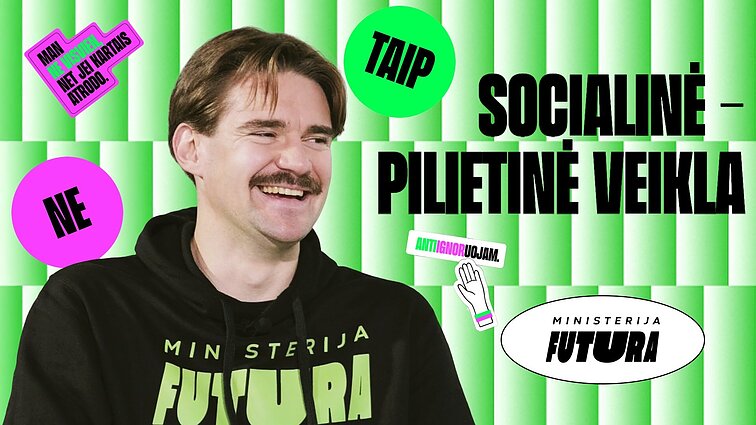 Paneik: Jaunimas pilietiškas tik tada, kai tema madinga | Pilietinė veikla su Paul de Miko