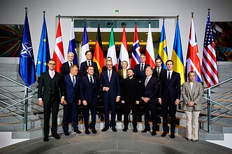 Po kelias dienas trukusių derybų Berlyne, skelbiamas šešių punktų planas