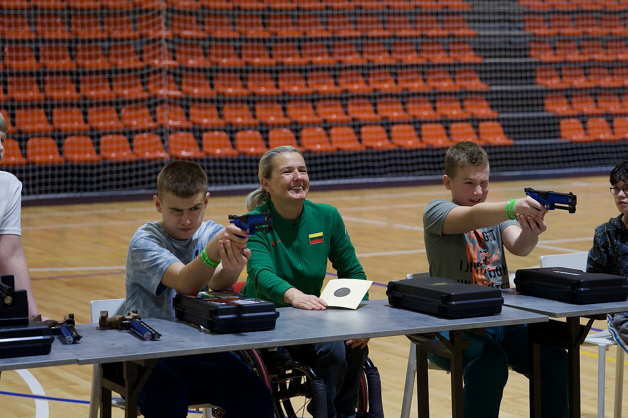 Vaikų su negalia sporto stovykla Druskininkuose