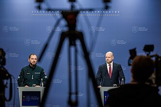 Deputy Commissioner General Marius Draudvila, Deputy Prosecutor General Gintas Ivanauskas Deputy Commissioner General Marius Draudvila, Deputy Prosecutor General Gintas Ivanauskas