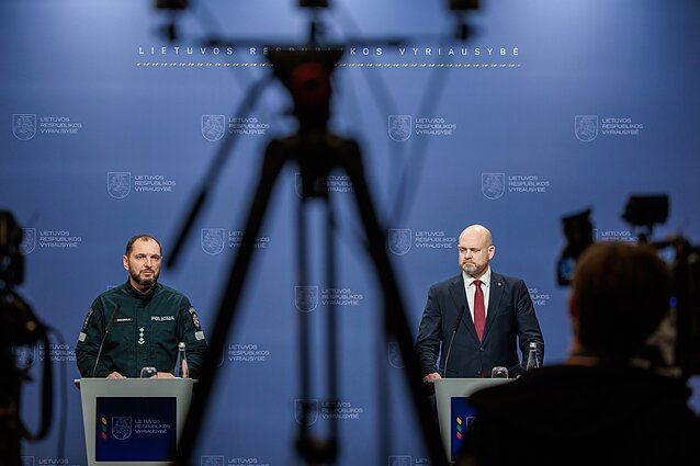 Deputy Commissioner General Marius Draudvila, Deputy Prosecutor General Gintas Ivanauskas Deputy Commissioner General Marius Draudvila, Deputy Prosecutor General Gintas Ivanauskas