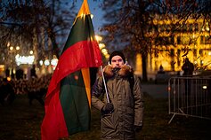 Protesto laužai prie Seimo: pirmoji diena Protesto laužai prie Seimo: pirmoji diena