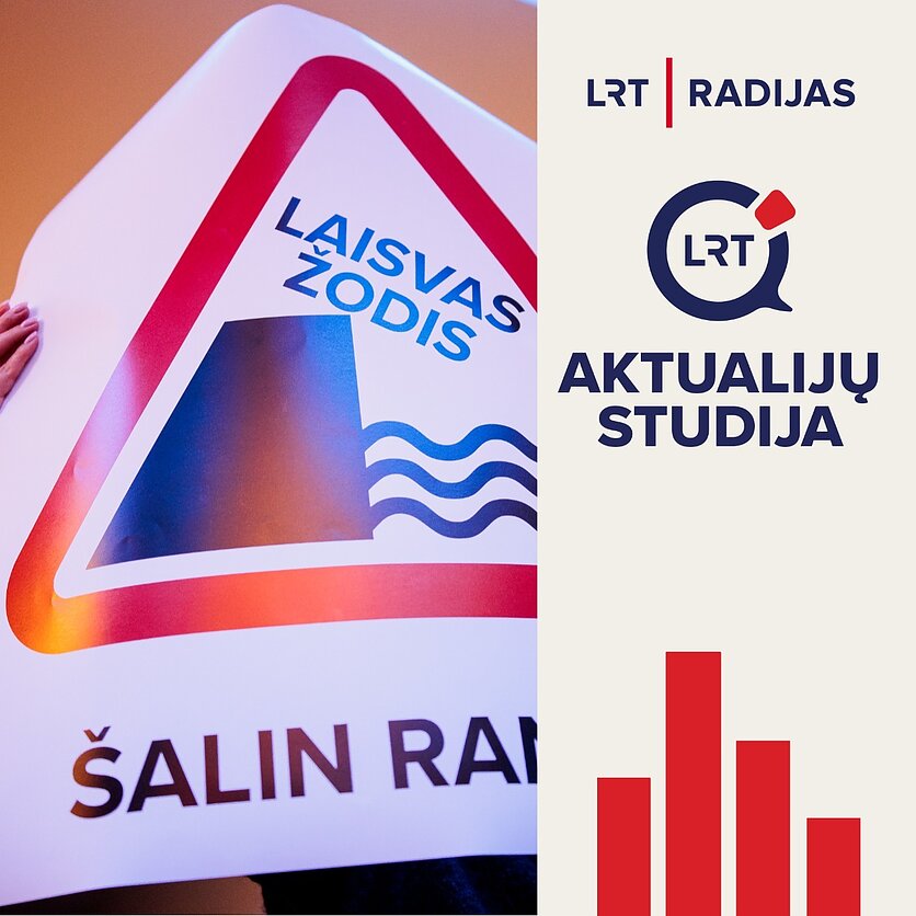 J. Stacevičiaus / LRT nuotr., LRT darbuotojai LRT tarybą pasitiko su protesto plakatais