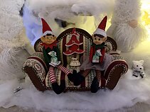 Elena and Virgilijus’ elaborately decorated home