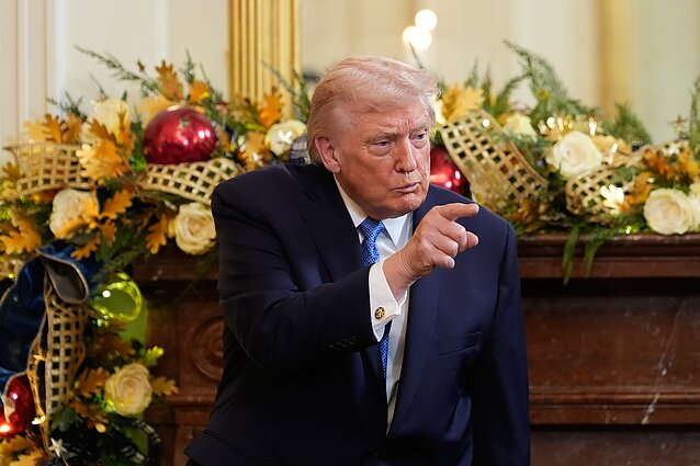 JAV skelbia Venesuelos tanklaivių blokadą: Trumpas sako, kad kova su karteliais stiprės