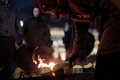 Protesto laužai prie Seimo: antroji diena