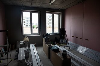 Construction work at the Rūdninkai military training area is progressing significantly faster than planned
