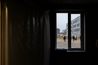 Construction work at the Rūdninkai military training area is progressing significantly faster than planned